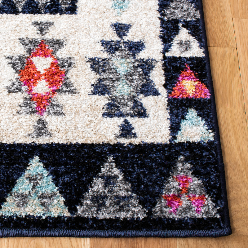 Tejal Ikat Hand Woven Area Rug, Rectangle 91 x 152 cm
