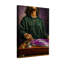 Fashion DJ avec vinyle mauve sur platine-1656880642