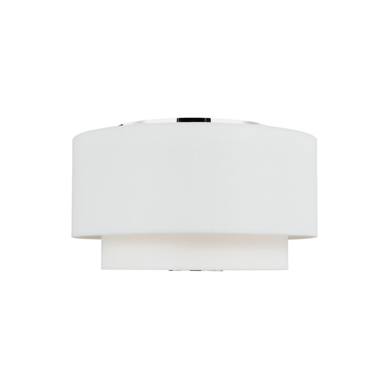 Sawyer 3 - Light Flush Mount, Polished Nickel