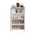 5-Tier Freestanding Storage Cabinet With Flip-Up Doors-455206228