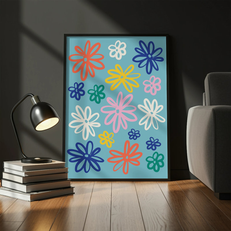 Floral Botanical Matte Poster, 9x11