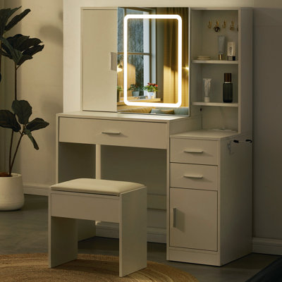 Dressing Table with Mirror