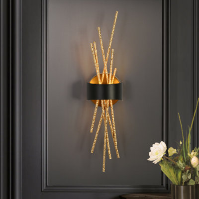 Integrated LED Dimmable Flush Mounted Sconce 