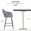 Bigvai Counter Stool with Metal Frame-96056606