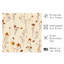 Motif floral d'automne sans cadre II-1768430662