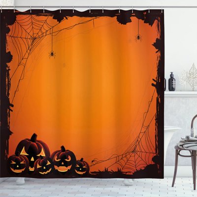 Shower Curtain with Hooks Included