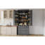 Spacieux garde-manger de style campagnard de 77 pouces avec 3 tablettes réglables, 8 tablettes de porte et 3 tiroirs pour un rangement organisé-1534336731
