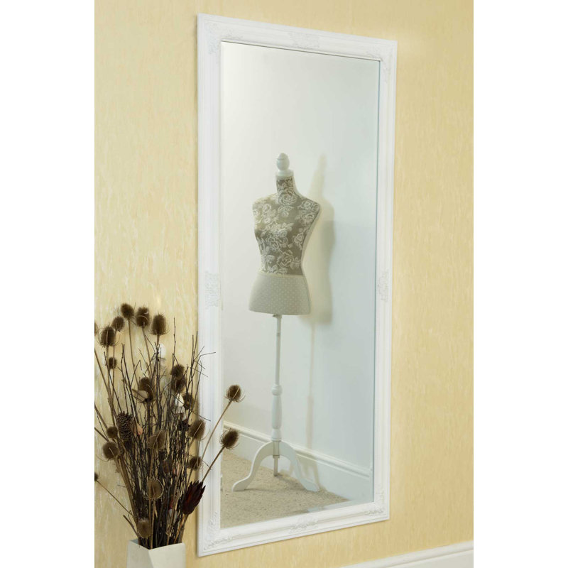 Fougere Wood Flat Wall Mirror