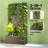Trellis Planter,Efficient Drainage Planter Box,Spacious Metal Planter Box