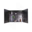 Armoire à pharmacie 26 po x 30 po à fixation murale ou encastrée en métal noir avec miroir