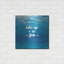 «Underwater Quotes I» par James Wiens, art mural en métal, 24 po x 24 po