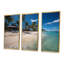 «Blue Pristine Coastal Haven II», art mural plage-897939036-897939039