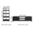 Yonina TV Stand with Storage 65" + Ladder Shelf Standing Bookcase-933646340-933646342