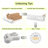 79''W Compressed Curved Loveseat Sofa With 2 Pillows, Compact Chenille Fabric Sofa Ideal For Small Spaces-1991436925