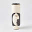 Simple Face Handmade Ceramic Table Vase-941009480