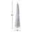 Pencil Frosted 7' Pre-Lit Pine Christmas Tree