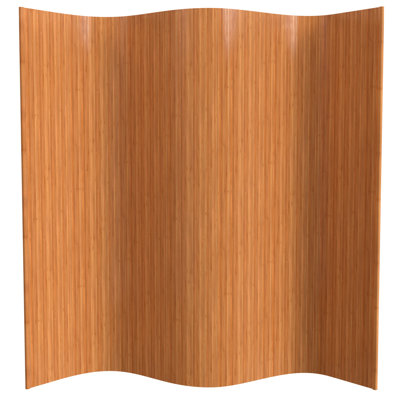 Siena Rolling Bamboo Room Divider