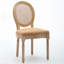 Chaise de salle à manger en bois massif-1318400090
