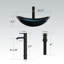 Lavabo de salle de bain en verre teinté 21 "-107519602