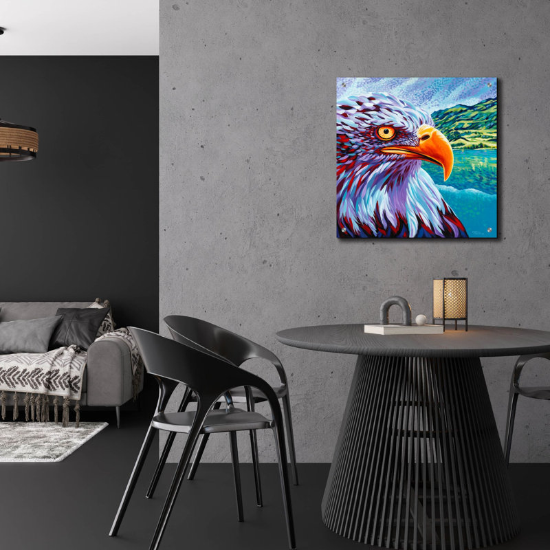 «Proud Eagle» par Carolee Vitaletti, H 24 po x l 24 po