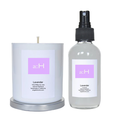 A: H bougie lavande