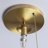 Modern Globe Glass Semi Flush Mount Ceiling Light Bedroom Light Fixture Pull Chain 