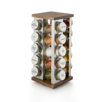 Top 10 Small (less than 15 inches) Spice Jars & Spice Racks in