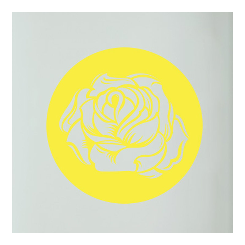 Plants & Flowers Wall Decal, Bright Yellow