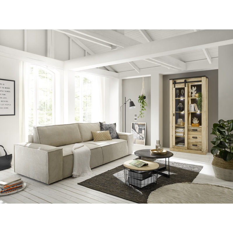 Jackeline Entertainment Unit for TVs up to 32", Light Brown/Black