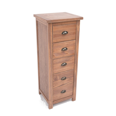 Dudek 45 cm W Chest of 5 Drawers