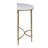 3-Piece Marble Living Room Table Set with with Console, Coffee & End Table