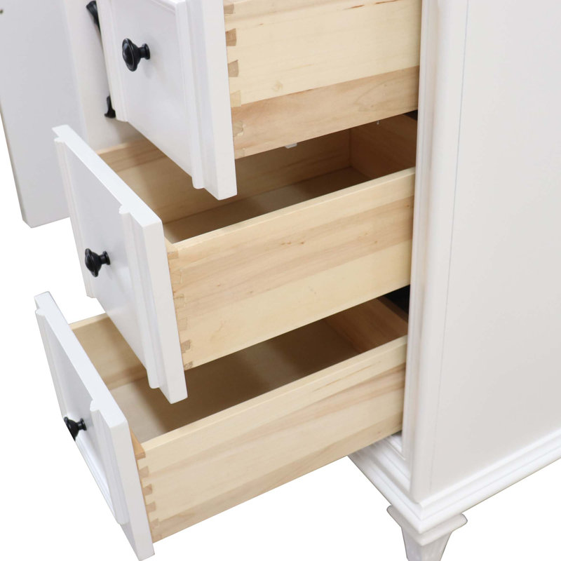 Ensemble de meuble-lavabo simple 37 po avec comptoir en quartz Armante, Blanc