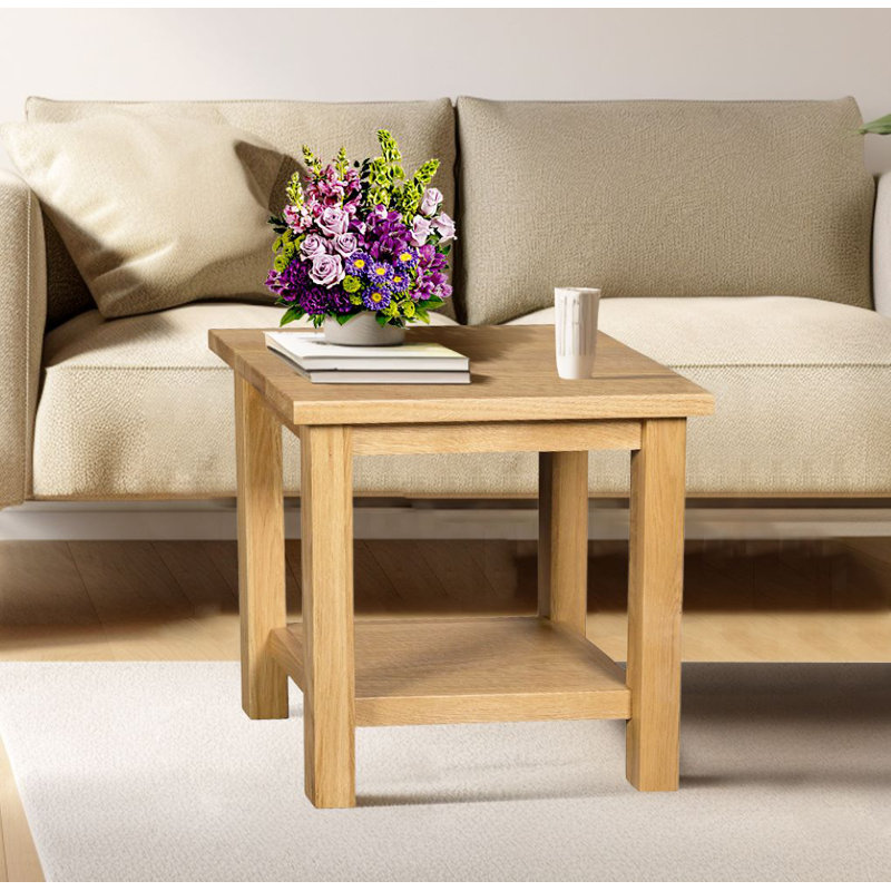 Frazier Solid Wood End Table