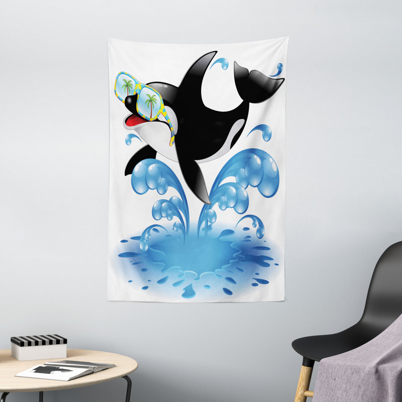 Tapisserie amusante en polyester, H 60 po x l 40 po