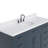 Thornaby Solid Wood Single Bathroom Vanity with 1.5'' Carrara Quartz Top-1700356174-1680198777