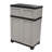 Storage Cabinet with Adjustable Shelf and Top Drawer - Gray-9882620