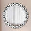 Huldar Glass Flat Wall Mirror