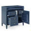 Meuble-lavabo de 36 po sans lavabo supérieur, armoire de rangement de salle de bain avec 2 tiroirs et un tiroir basculant (PAS D'ÉVIER DE BAC)-1712790412-1712790415