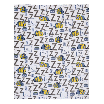 Couverture pour tout-petits NoJo Universal Lazy Minions Club