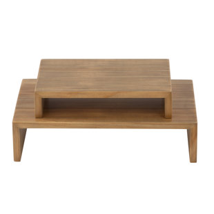 Ensemble de 2 contremarches rectangulaires en bois (Ensemble de 2)