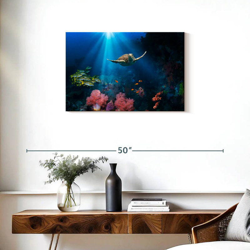 Brampt Ocean Underwater, 20" H x 30" W