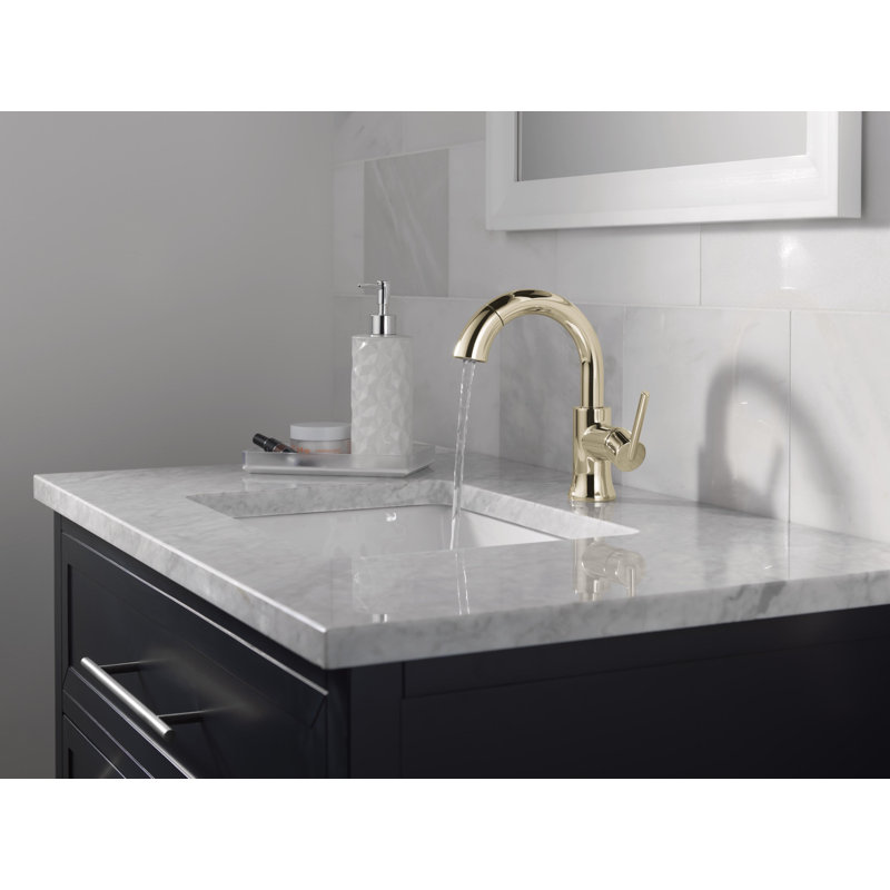 Single Handle Pull Down Bathroom Faucet