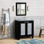 Ensemble de meuble-lavabo simple 31 "avec miroir Schreck-1690784094-1690784095