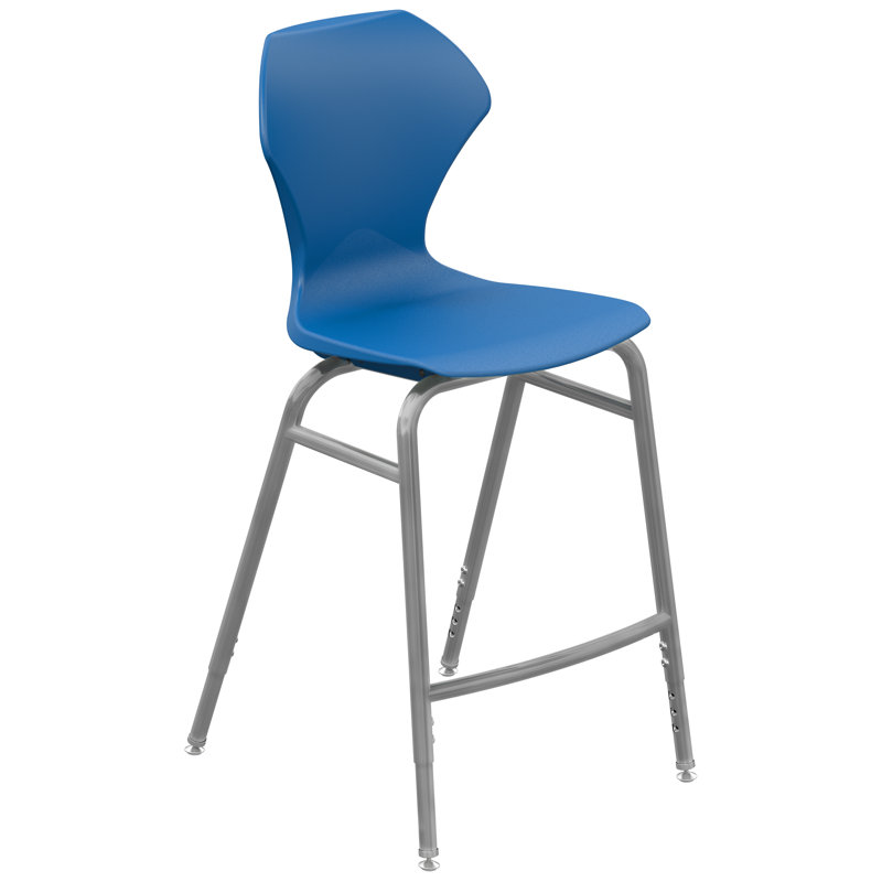 Tabouret de classe Apex Series, Bleu, gris