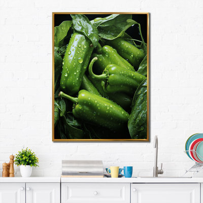 " Jade Green Pepper Vegetable I "