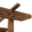 Tonnelle en bois l 55 po x P 25,5 po