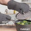 Cuisinart Oven Mitts & Tea Towel Set with Herringbone Mini Mitt Oven Mitts & Tea Towels