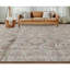 Tapis noir et noir de haute qualité noué à la main