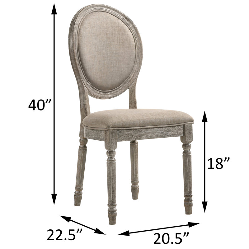 Chaises d'appoint rembourrées brun clair 2 - Rustique et élégant avec dossier très grand, chêne récupéré pour un intérieur douillet 2 Belle salle à manger élégante
