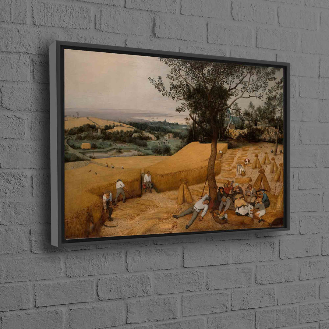 Country-Inspired Coastal Artwork Reproduction On Canvas Featuring Pieter Bruegel The Elder's Famous Village Scene For Wall Decor